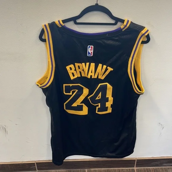 Lore Series Official Mamba Jersey Lakers Kobe 24 Black Mamba